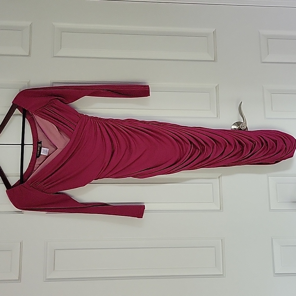 Laura Byrnes beautiful PINUP GIRL CLOTHING WIGGLE DRESS